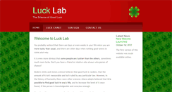 Desktop Screenshot of lucklab.com